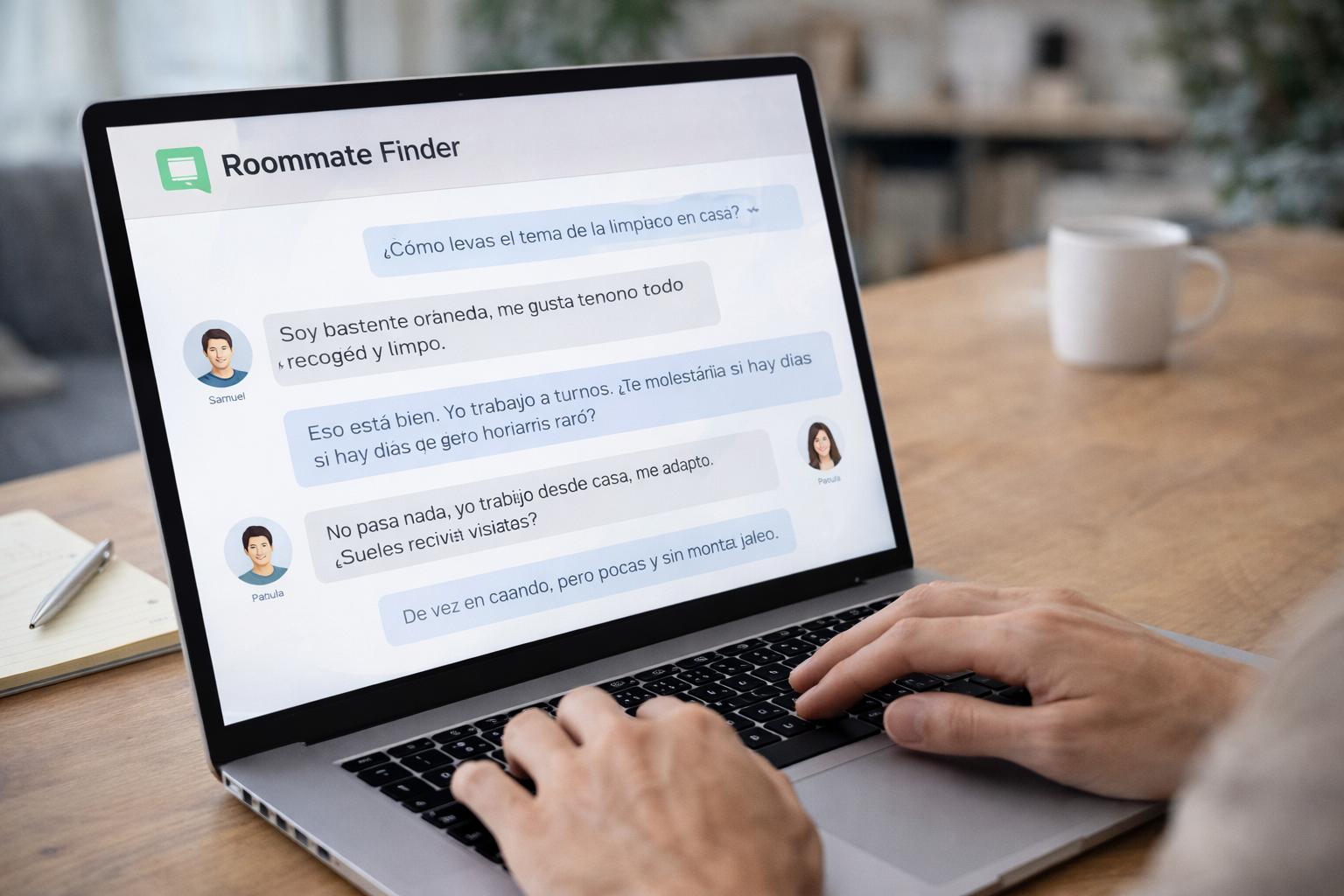 Chat con tu futura compi