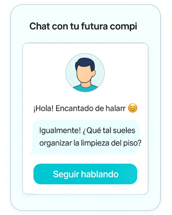 Chat con tu futura compi
